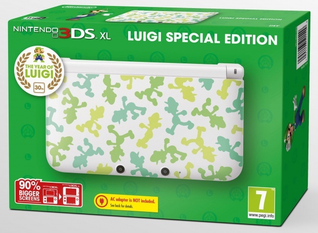 Image for Classy Zelda Themed 3DS XL Coming to EU, Also Luigi